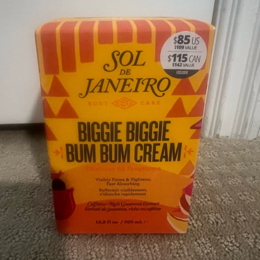Sol de Janeiro Biggie Biggie Bum Bum Cream - Vibrant Orange